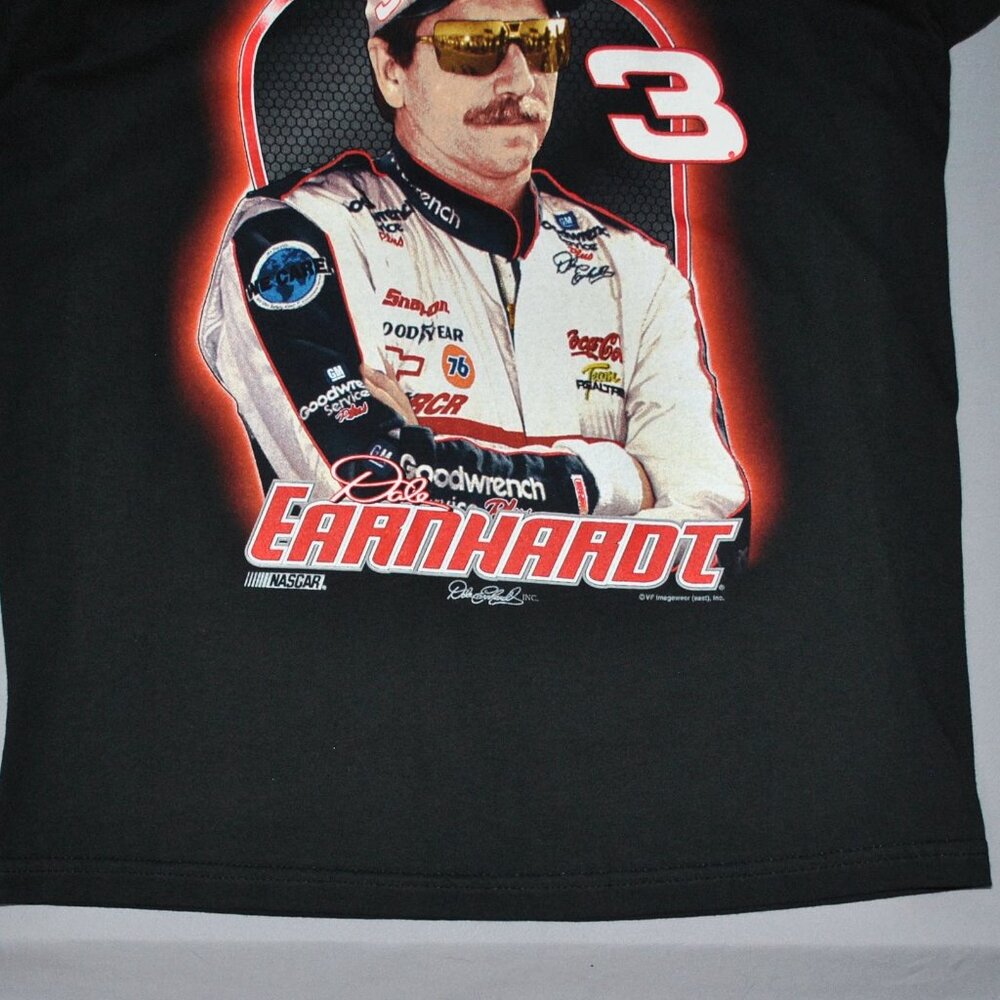 Vintage 90s Kids Dale Earnhardt Shirt Size 14-16 Youth Nascar Tee NWT Deadstock - Picture 7 of 10